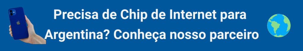 Chip Internacional de Internet para Argentina é nos parceiros da Star!